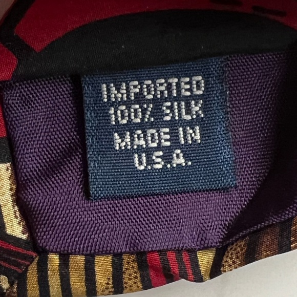 1991 BEATLES “Ticket To Ride” VNTG Tie 100% Silk collectible Apple Corps Limited - Picture 7 of 9